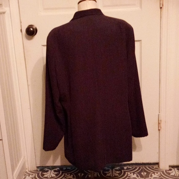 Women's Vintage J.G. Hook Dark Gray Blazer/Coat size small - Picture 5 of 7